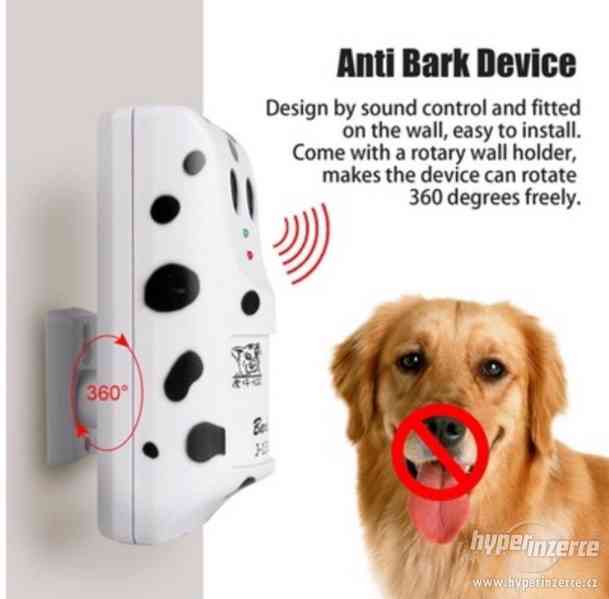 Ultrazvukové zařízení proti štěkání psů na zeď. - foto 4
