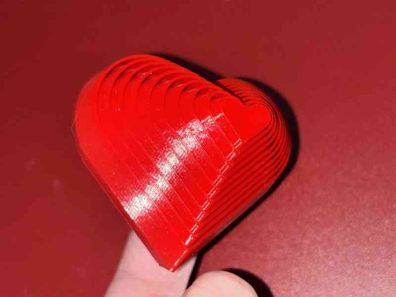 Antistresové srdce – hmatová spirála - foto 5