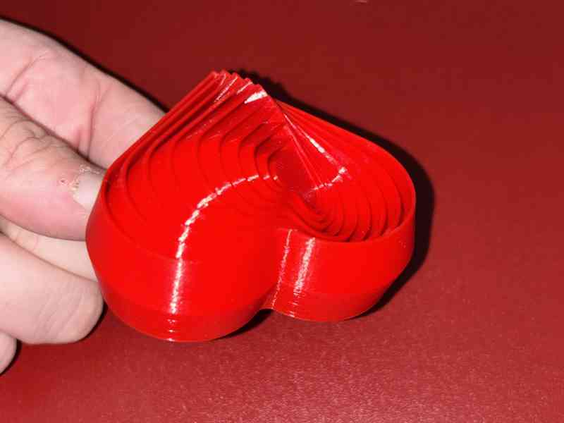 Antistresové srdce – hmatová spirála - foto 4