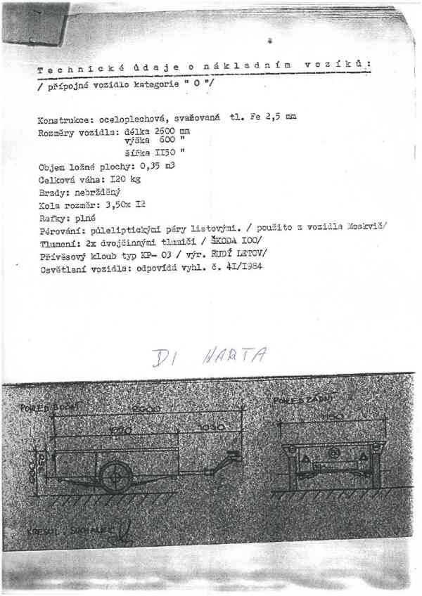 Přívěsný vozík typ VARI - foto 8