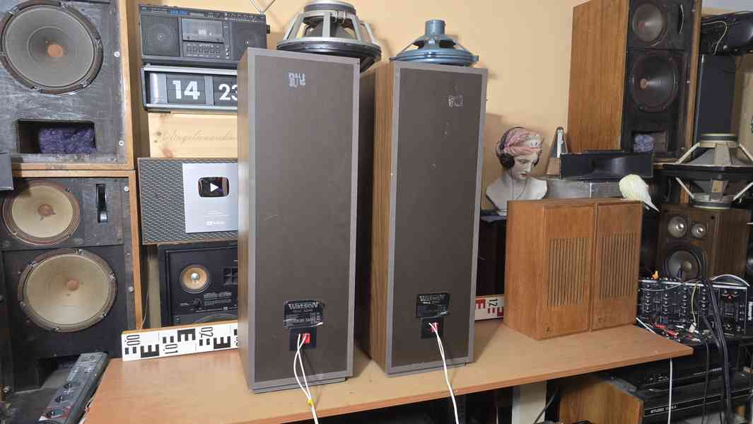 Kvalitní sloupové reprosoustavy Watson 240W, 4 Ohm - foto 5