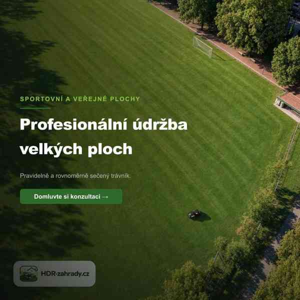 Pronájem robotické sekačky YARBO - foto 5