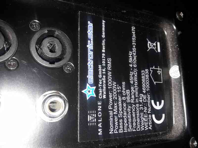 Prodam repro bednu  2kusy  - foto 3