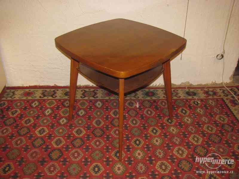 Originální retro stolek 60. léta - foto 9
