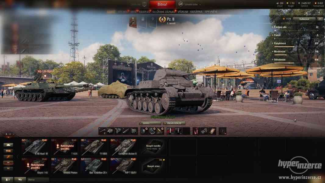 WOT účet (E25, T95E2... ) - foto 7