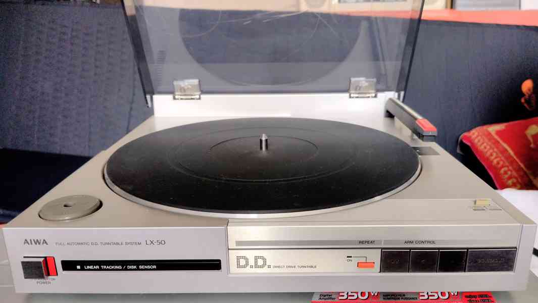 Aiwa LX-50. Direct drive gramofon japonské výroby - foto 3