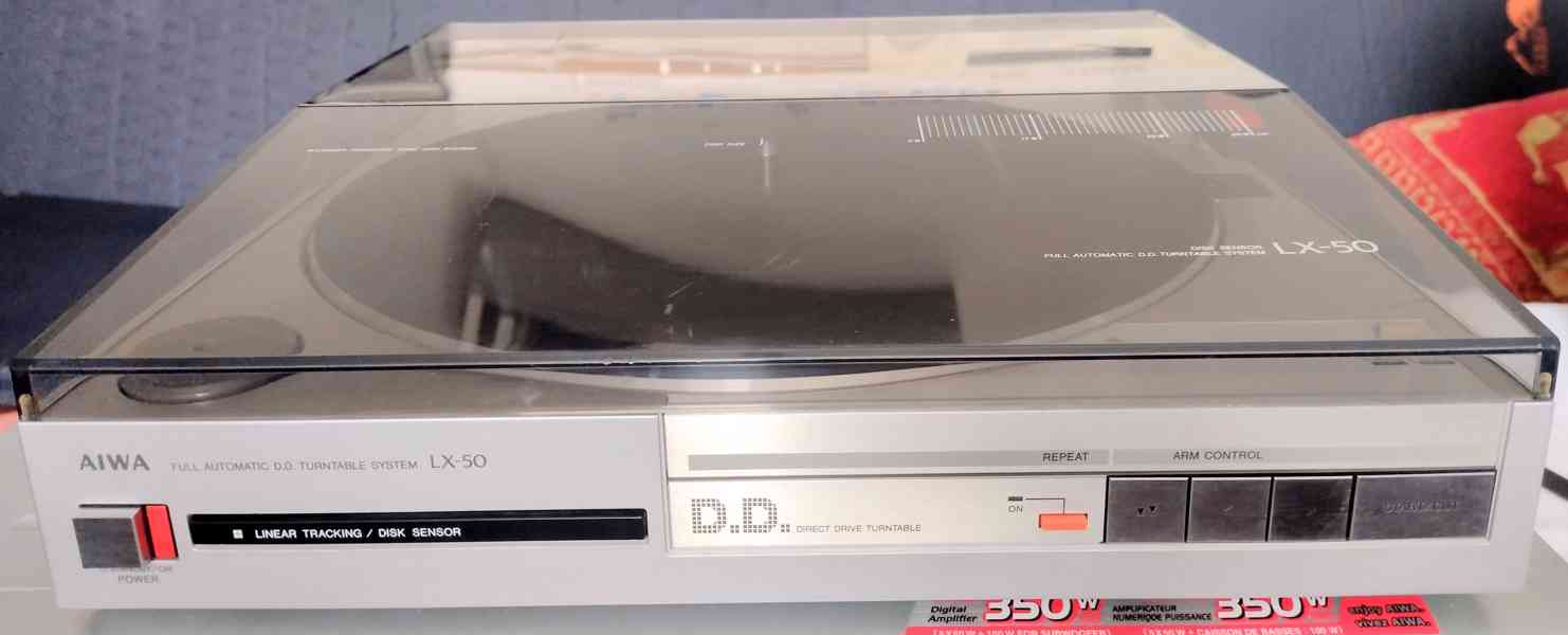Aiwa LX-50. Direct drive gramofon japonské výroby - foto 7