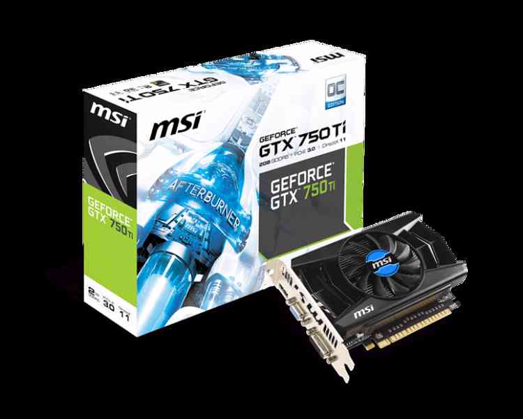 MSI GeForce GTX 750 Ti OC 2GB - foto 1