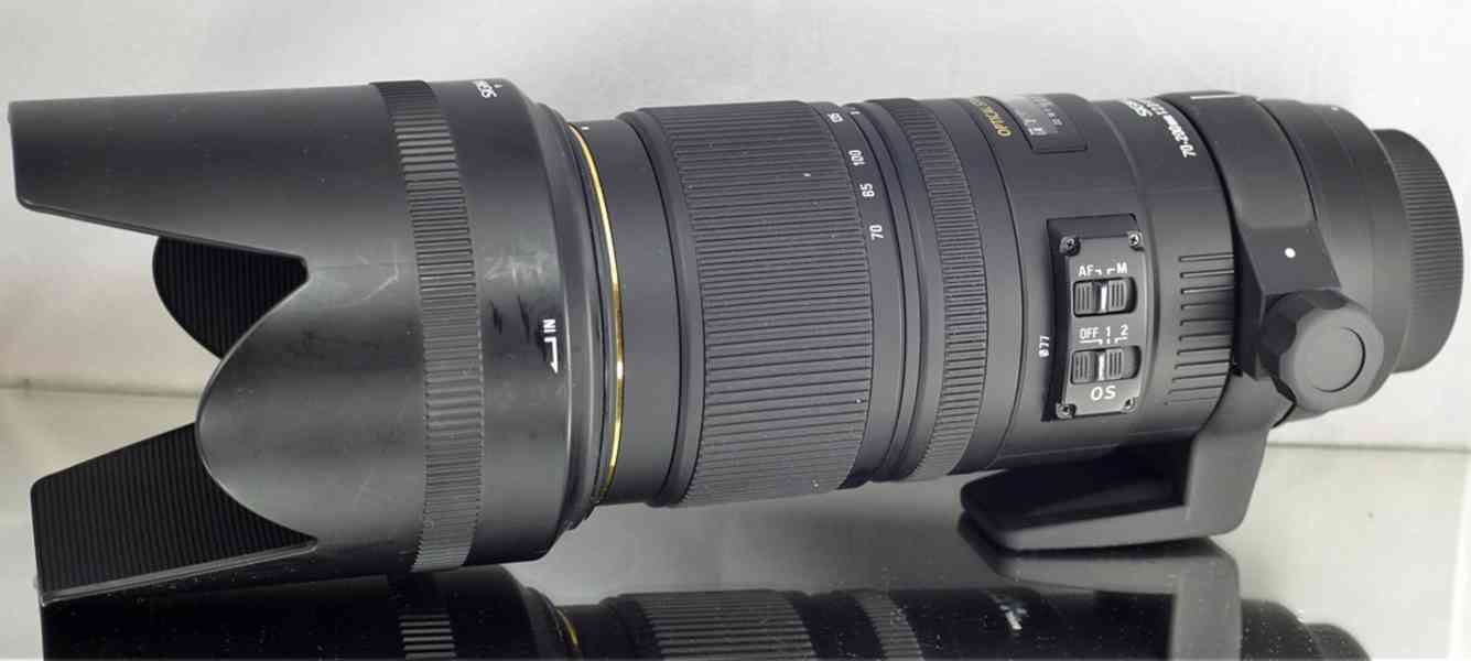 pro Nikon-Sigma EX 70-200mm 1:2.8 APO DG OS HSM+UV - foto 8