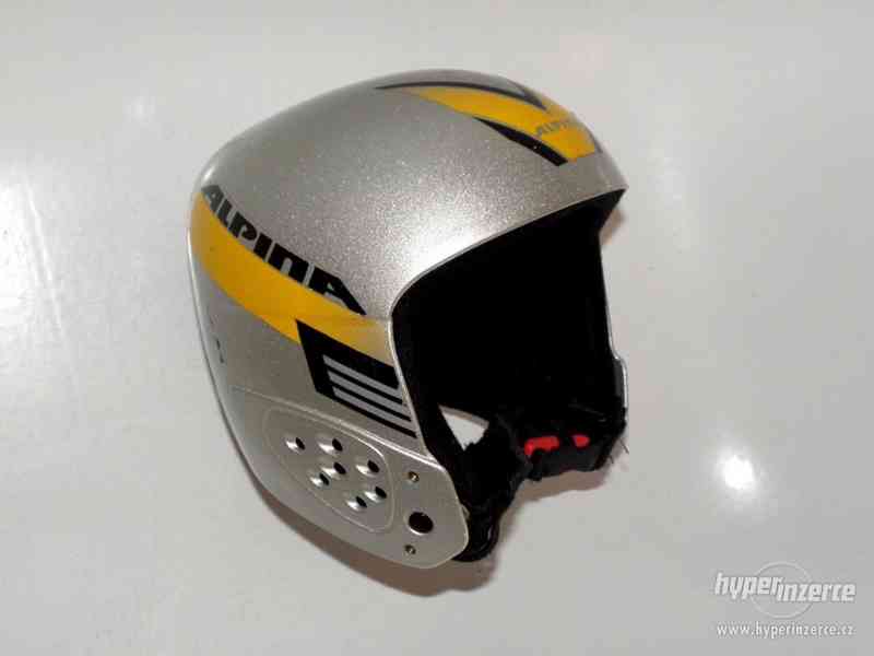 Lyžařská helma S přilba na Snowboard Alpina vel: 50-53cm (S) - foto 1