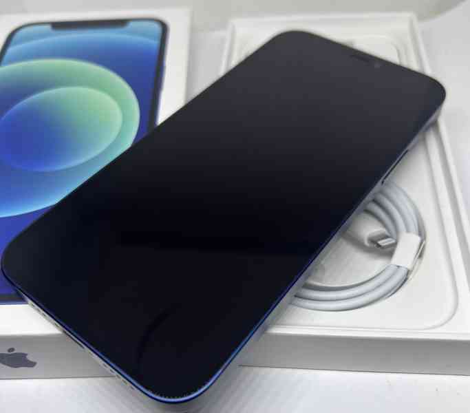 iPhone 12 64GB Blue, faktura ,záruka, odpočet DPH - foto 2