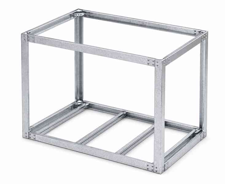 Kontejnerový rám 4x2,5 m, montáž svépomocí. - foto 2