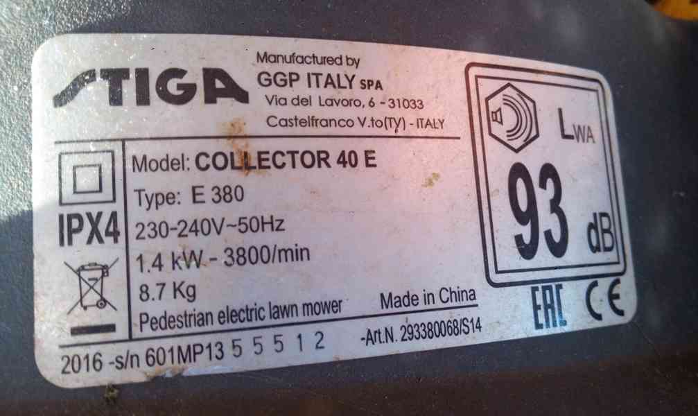 Prodám - Elektrická zahradní sekačka STIGA - foto 6