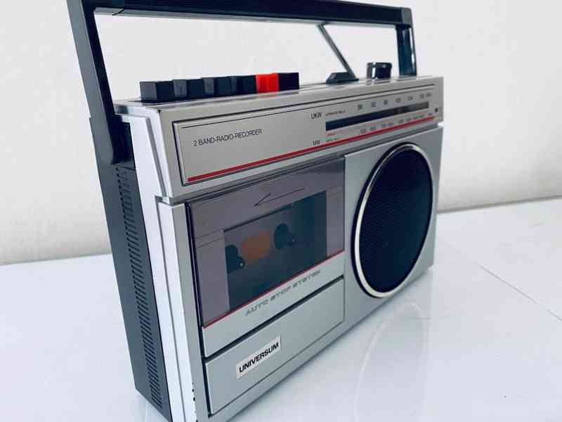 Radiomagnetofon REZERVACE Universum CTR 4042, rok 1981 - foto 5