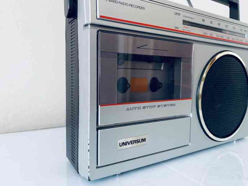 Radiomagnetofon REZERVACE Universum CTR 4042, rok 1981 - foto 11