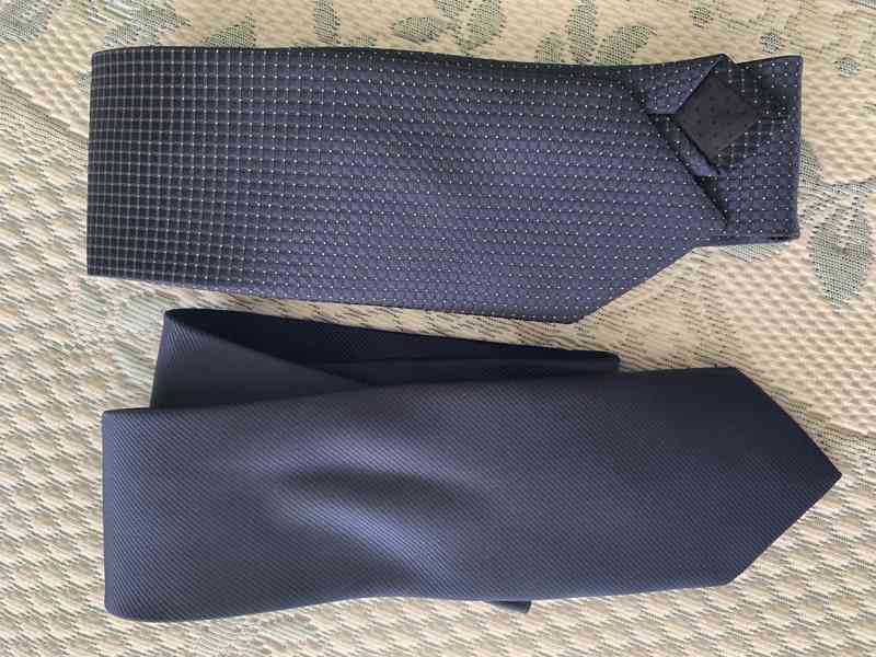 Modré kravaty, různé odstíny - foto 3