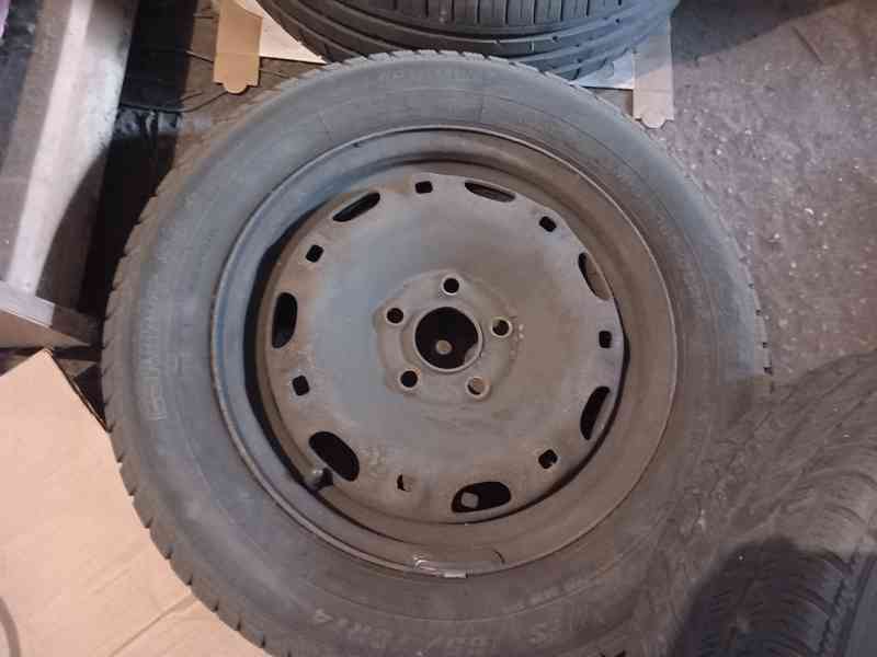 2ks ocelové disky 5x100 5Jx14 H2 ET35  - foto 5