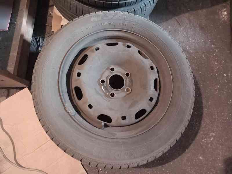 2ks ocelové disky 5x100 5Jx14 H2 ET35  - foto 6