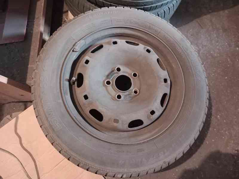 2ks ocelové disky 5x100 5Jx14 H2 ET35  - foto 4