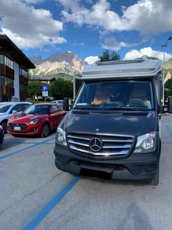 Obrázek k inzerátu: Obytný automobil Mercedes Hymer ML T580