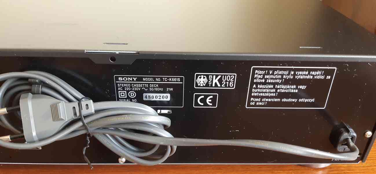 Sony TC-K661S - foto 5