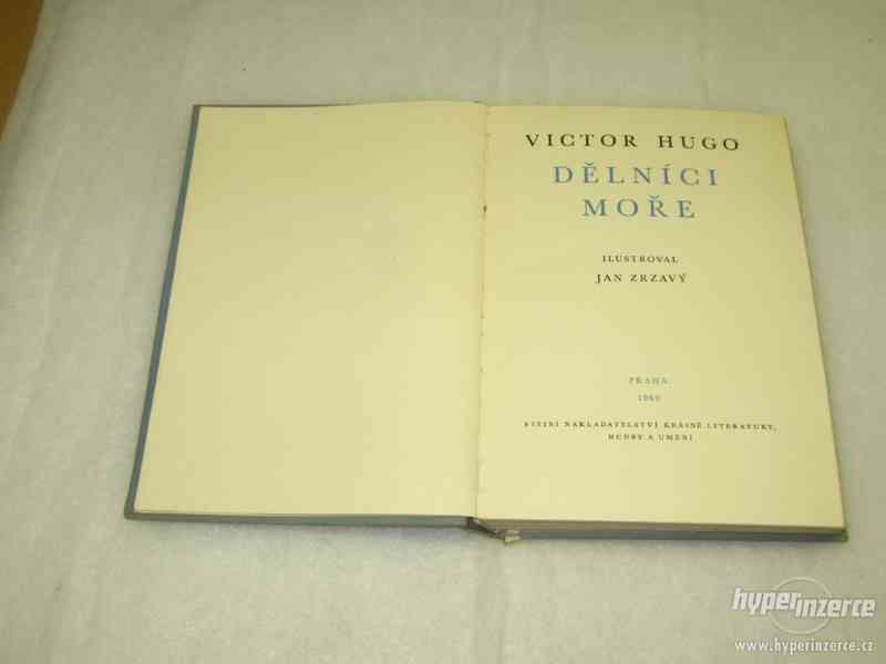 Kniha Dělníci moře - Victor Hugo, obrázky Jan Zrzavý. - foto 1