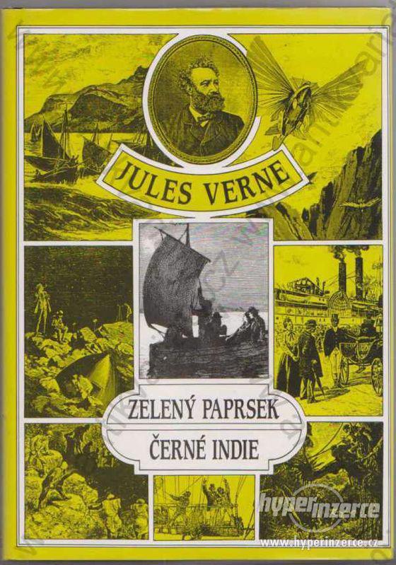 Zelený paprsek Černé Indie Jules Verne 1995 - foto 1