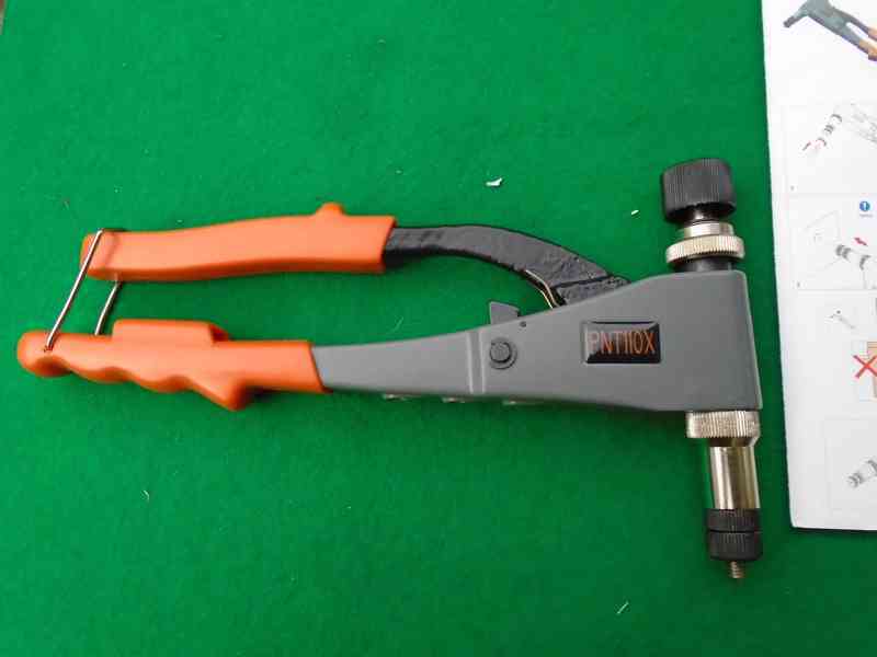 POP PNT110X ruční nýtovací kleště na matice šrouby nové - foto 12