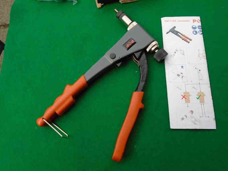 POP PNT110X ruční nýtovací kleště na matice šrouby nové - foto 14