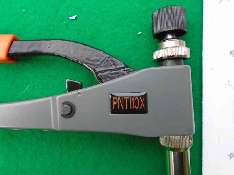 POP PNT110X ruční nýtovací kleště na matice šrouby nové - foto 13