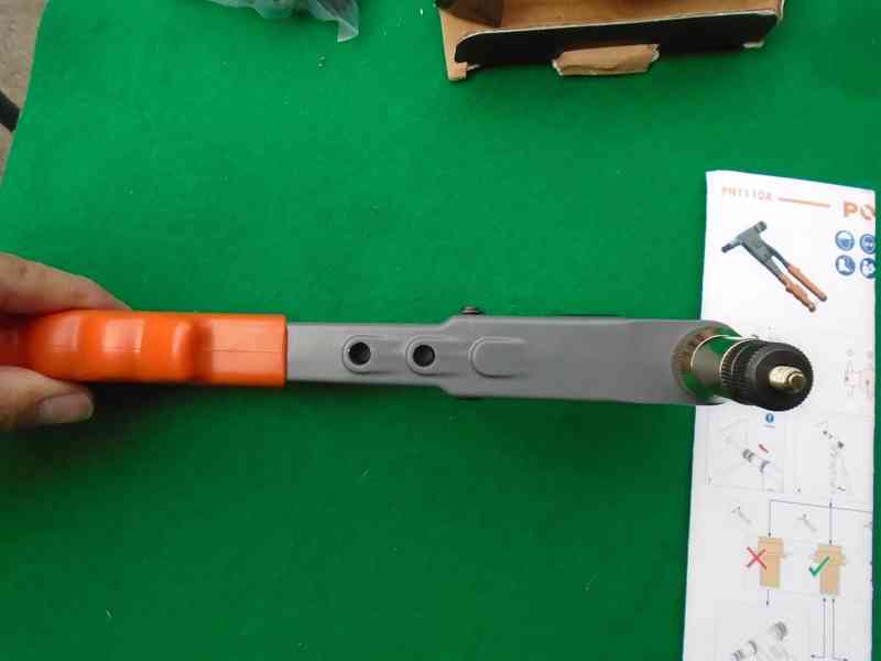 POP PNT110X ruční nýtovací kleště na matice šrouby nové - foto 11