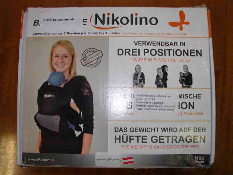 Nové dětské nosítko nosička: Nikolino řeší dysplazii kyčlí - foto 2