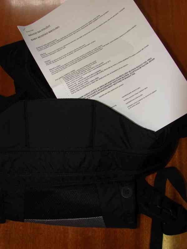 Nové dětské nosítko nosička: Nikolino řeší dysplazii kyčlí - foto 5