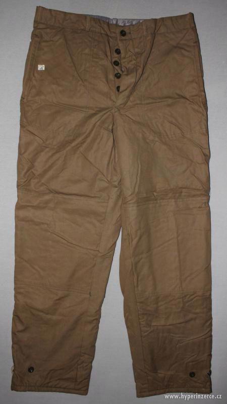 Zateplené pracovní kalhoty OTAVAN TŘEBOŇ - foto 1