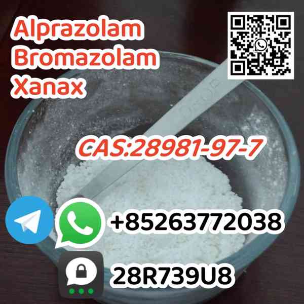 Benzodiazepines--Clonitrazolam Flubrotizolam Bromazolam,Alpr - foto 7
