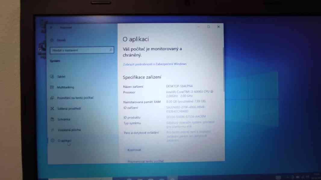 Notebook Lenovo L470 14“ i3-6006U CPU (2,0 GHz), 8GB Ram - foto 8