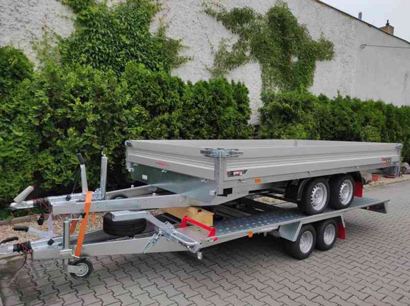 Valníkový přívěs PONGRATZ LH 3100/16 T-AL 2700KG - foto 2