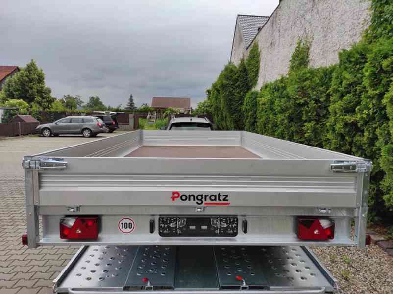 Valníkový přívěs PONGRATZ LH 3100/16 T-AL 2700KG - foto 1