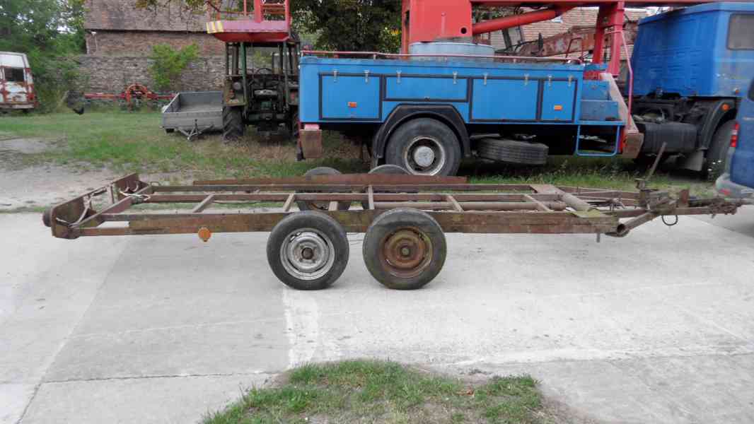 přívěs - podval vlek sklopný - foto 3