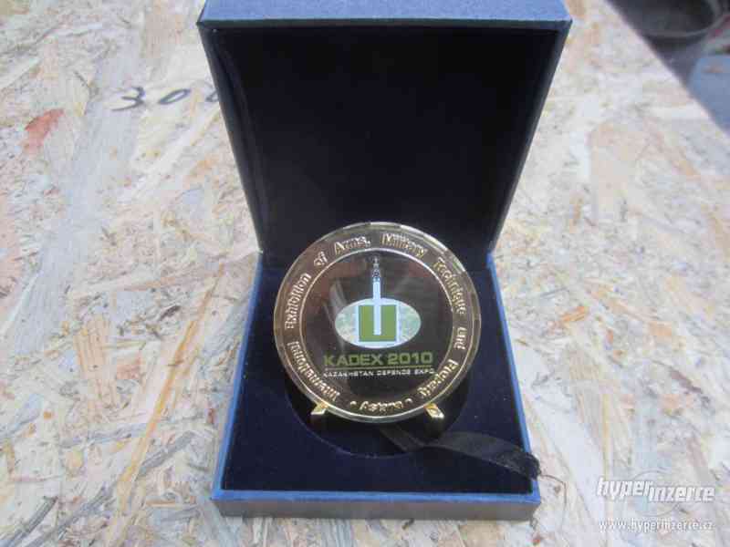 Pamětní medaile z výstavy KADEX 2010, Astana. - foto 1