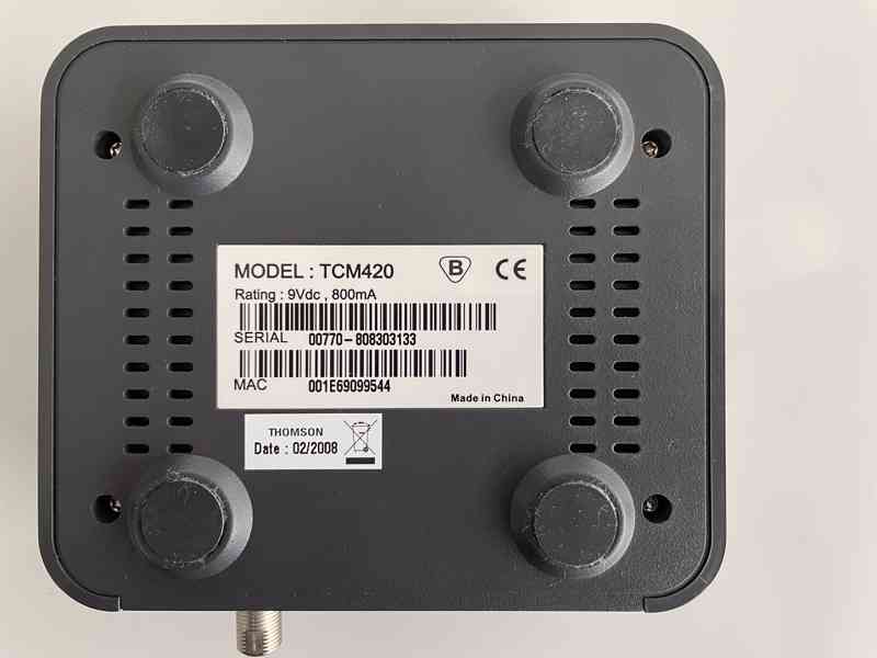 Modem Thomson TCM420 - foto 4