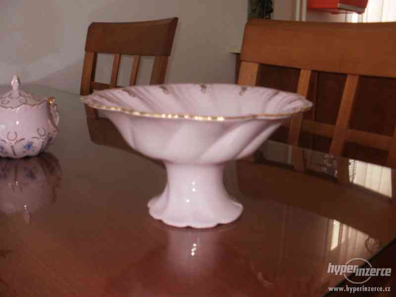 Větší miska z růžového porcelánu - foto 2