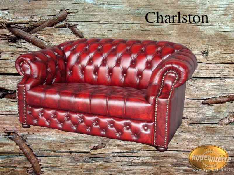 Chesterfield pohovka Charlston - foto 4