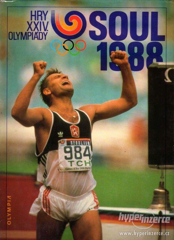 Hry XXIV. Olympiády Soul 1988 - sport - 1.vydání   Kniha shr - foto 1