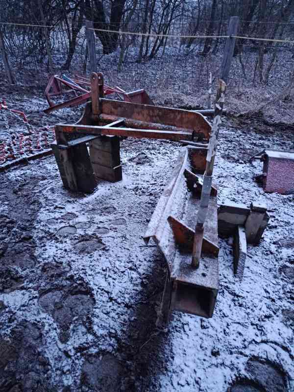 Sněhová radlice za traktor - foto 4