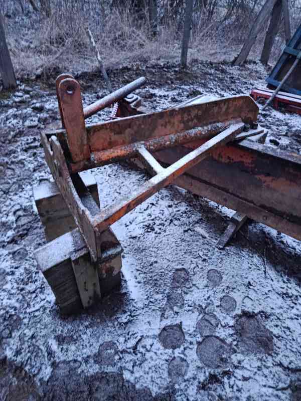 Sněhová radlice za traktor - foto 2