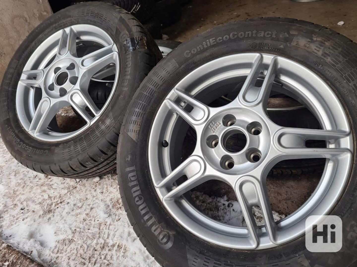 Alu kola disky Volkswagen golf Caddy 5x100 6jx16 et45 pneu - bazar ...