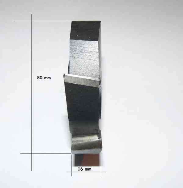 FRÉZA KOTOUČOVÁ 80x22x16 (mm) ČR (NOVÁ)  - foto 8