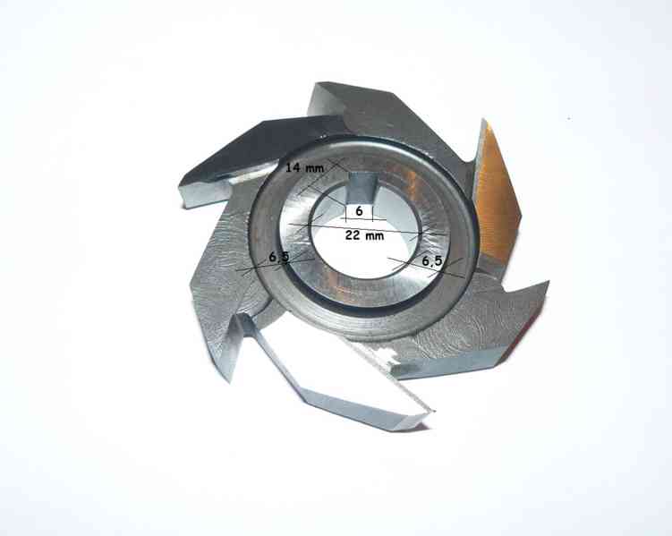 FRÉZA KOTOUČOVÁ 80x22x16 (mm) ČR (NOVÁ)  - foto 5