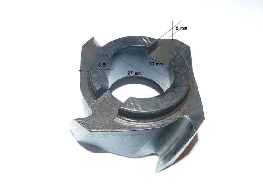 FRÉZA KOTOUČOVÁ 80x22x16 (mm) ČR (NOVÁ)  - foto 13